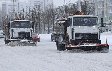 На Витебщине снежный коллапс