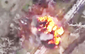 ВСУ с беспилотника взорвали хранилище противотанковых мин оккупантов