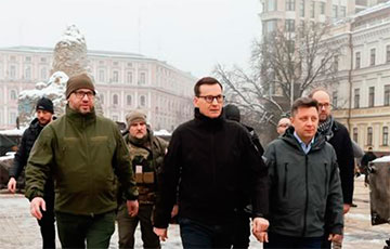 Прэм'ер-міністр Польшчы прыбыў у Кіеў