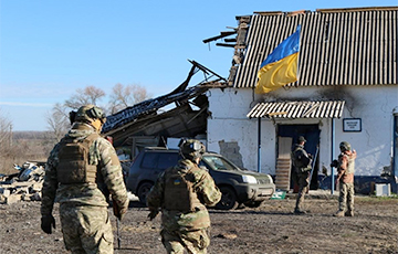 УСУ паказалі вызваленае сяло Макееўку