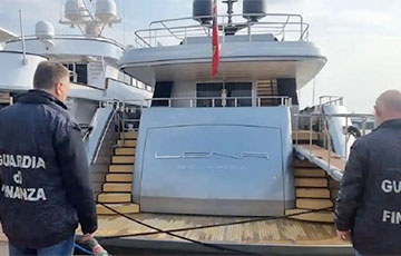 Подсанкционная яхта российского олигарха Мазепина исчезла из порта на Сардинии