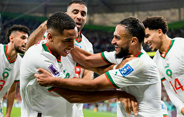 ЧС-2022 у футболе: Нацыянальная каманда Марока сенсацыйна падолела Партугалію