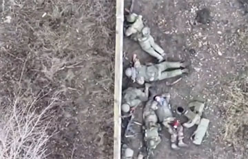 Last Moments Of Russian Unit's Life Caught On Video Near Bakhmut