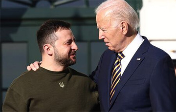 Амерыканцы ставяцца да Зяленскага лепш, чым да Байдэна і Трампа