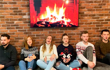 Минские музыканты захватывающе спели рождественский «Щедрик» по-белорусски