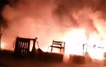 Mobilized Camp Burns Down Near Orenburg