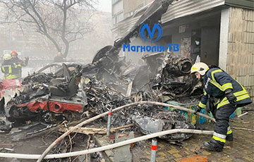 В Броварах под Киевом прогремел взрыв и начался пожар