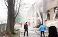 Появилось видео первых минут после падения вертолета под Киевом
