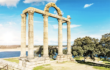 Засуха в Испании обнажила целый древнеримский город
