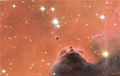 Телескоп «Хаббл» получил впечатляющее изображение красной туманности