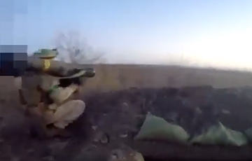 Украинские спецназовцы за минуту уничтожили танк и БМП оккупантов
