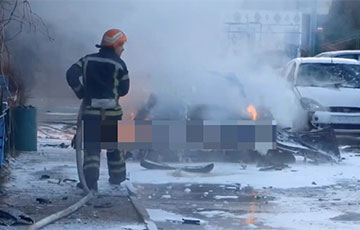 В Энергодаре партизаны взорвали автомобиль с «ментом»-коллаборантом
