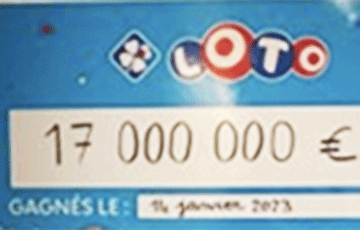 Француз выиграл 17 миллионов евро в лотерею благодаря ошибке