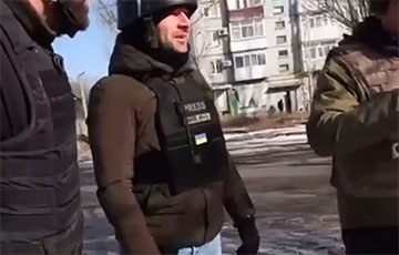 У Бахмуце нямецкія журналісты патрапілі пад абстрэл акупантаў