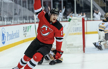 Шарангович стал шестым белорусом, набравшим 100 очков в НХЛ