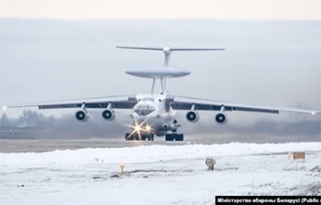 Появилось еще одно доказательство взрыва ДРЛО А-50У в Мачулищах