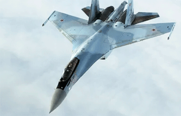 Russian Su-35 Self-Destructed Near Melitopol