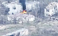 Под Бахмутом ВСУ одним выстрелом уничтожили базу РФ с техникой и боекомплектом