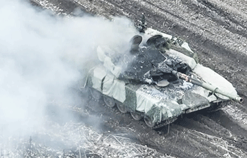 Украинские десантники разгромили колонну росийских танков и БМП