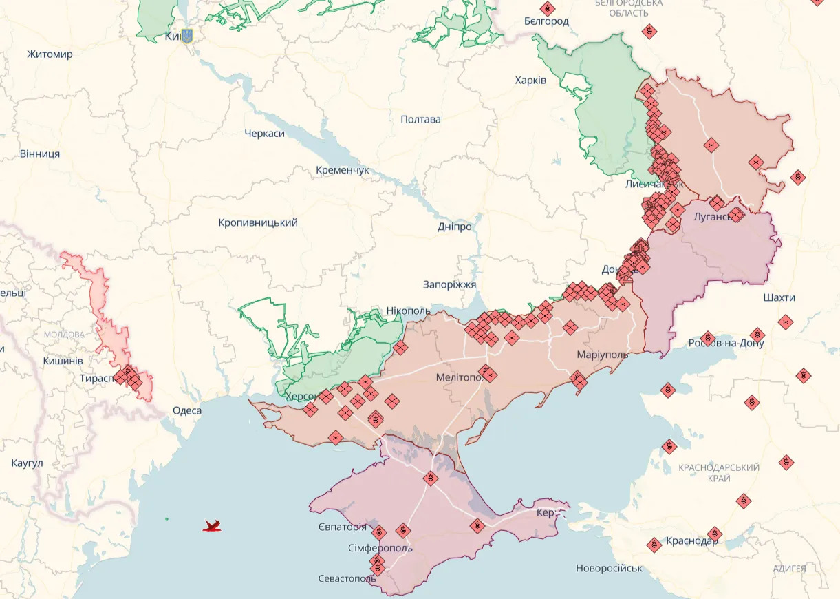 Украина в 1991 году карта