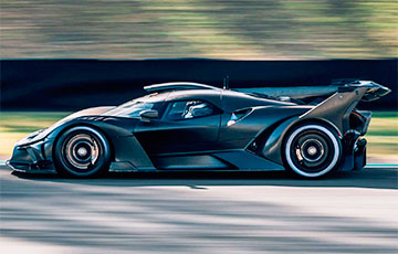 Самы хуткі ў гісторыі: Bugatti паказала серыйны Bolide