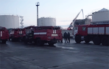 Drone Attacks Russian Oil Depot In Luhansk Region