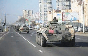Large Belarusian Military Convoy Spotted When Out Of Baranavichy