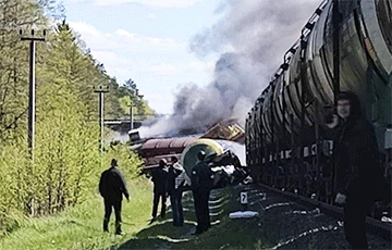 Нарушено железнодорожное соединение Гомеля с российскими городами