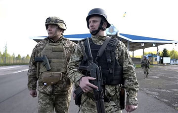 Commander Of AFU Joint Forces Arrives At Border With Belarus