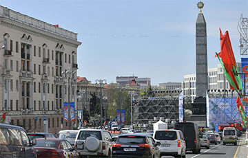 На выходных перакрыюць вуліцы ў цэнтры Менска