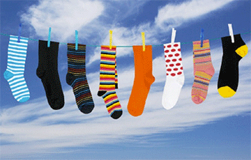 В Минске обнаружили пару носков по «космической» цене