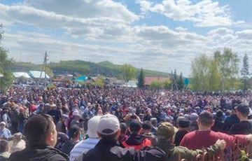 Thousands Of People Join Protest In Bashkortostan