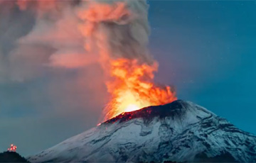 У Мексіцы актывізаваўся небяспечны вулкан