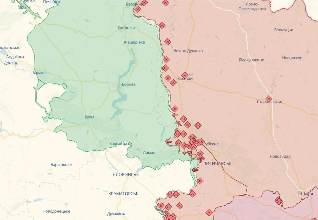 Бои под купянском сегодня последние новости. Карта наступления ВСУ. Карта наступления украинских войск. Карта войны на Украине. Кременная на карте боевых действий.