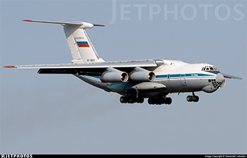 Russian IL-76 Military Aircraft Arrives In Machulishchy