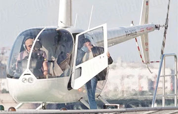 Media: Man Resembling Prigozhin Flies Out Of St Petersburg's City Centre In Non-Accidental Helicopter