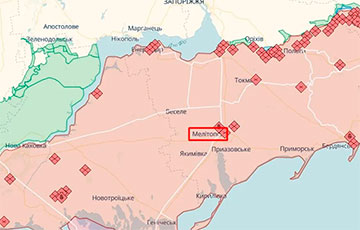 Russian Military Base Blown Up Near Melitopol