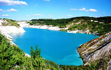 «Белорусские Мальдивы»-2: как выглядят меловые карьеры под Любанью