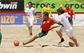 Сборная Беларуси по пляжному футболу победила Молдову