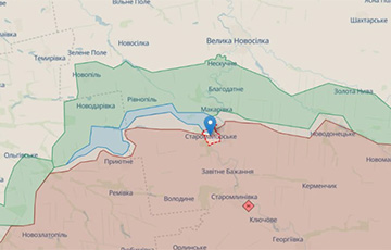 Украинские военные освободили Старомайорское