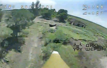 Украинские «Дикие Шершни» атаковали российский танк