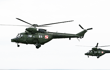 В Минобороны Беларуси заявили о нарушении госграницы польским вертолетом