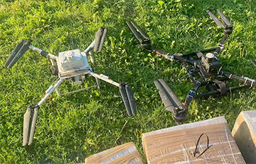 На границе с Литвой обнаружили тайник с дронами