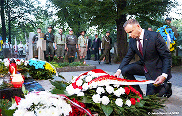 President Of Poland Pays Tribute To UPR Soldiers Killed In Fights Against Bolsheviks