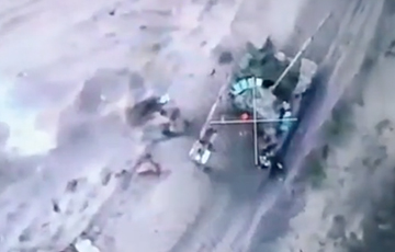 ВСУ уничтожили российский танк на Лиманском направлении
