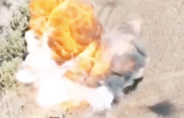 Spectacular Detonation: Moment Of Missile Hitting Russian T-72B3 Tank Caught On Video