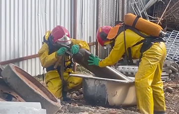 В Минске произошла утечка хлора