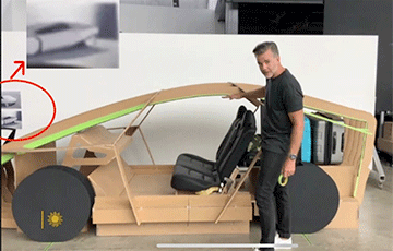 Таинственное беспилотное такси Tesla показали на первых изображениях