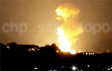 Fiery Mushroom In Sevastopol Causes Awe And Horror Among Local Residents