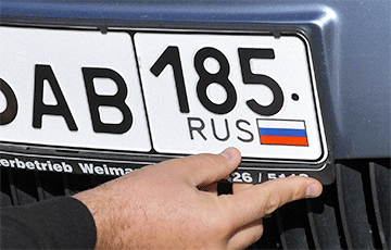 Литовские таможенники изъяли на границе с Беларусью первый автомобиль с российскими номерами